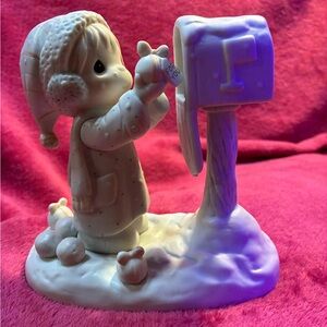 Precious Moment Vintage 1984”I’m Sending You A White Christmas “ #E2829